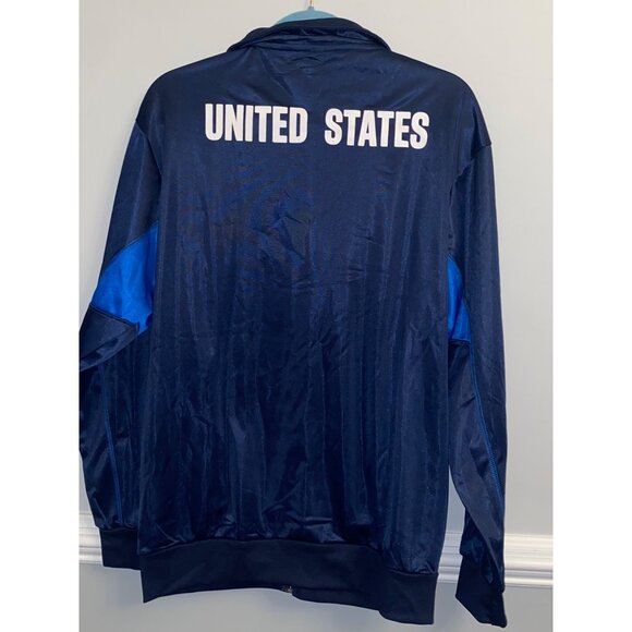 Icon Sports Officially Licensed USA Soccer Full Zip Training Soccer Track Jacket - Picture 7 of 7